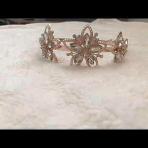 Rose gold head band